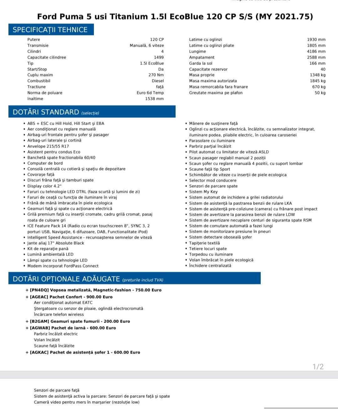 FORD PUMA 1.5 DIESEL - 4