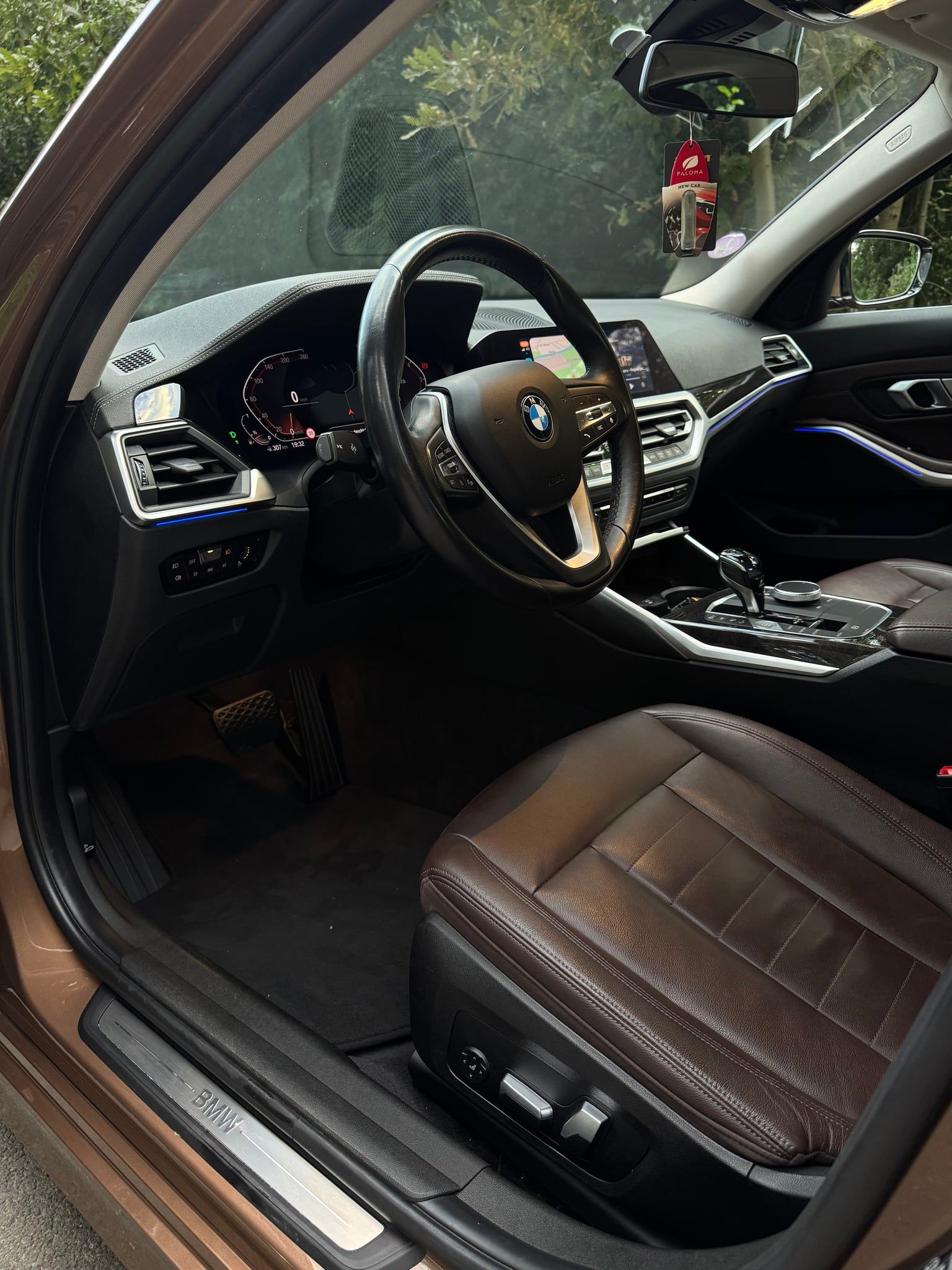BMW Seria 3 G20 320i Luxury Line | 184 CP | Vermont Bronze Metallic | Vernasca Mocca | 360 | Keyless | 105.908 km - 6