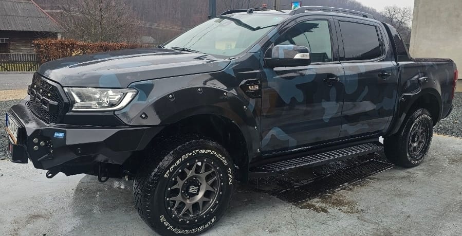 Vand Ford RANGER - 3.2 Diesel, 200 CP, Full Option + Troliu Warn, Bara Metalica Rival, Jante din aliaj, Overfander