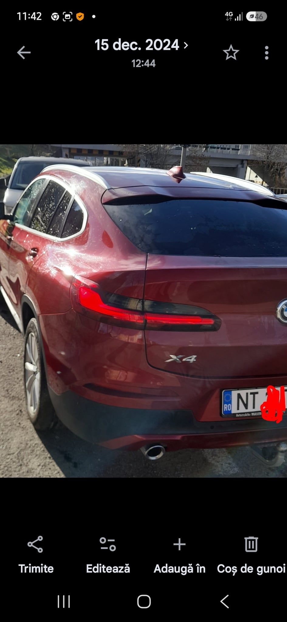 Vând BMW x4 2020 mild hibrid diesel, 2000cc, 49500 km