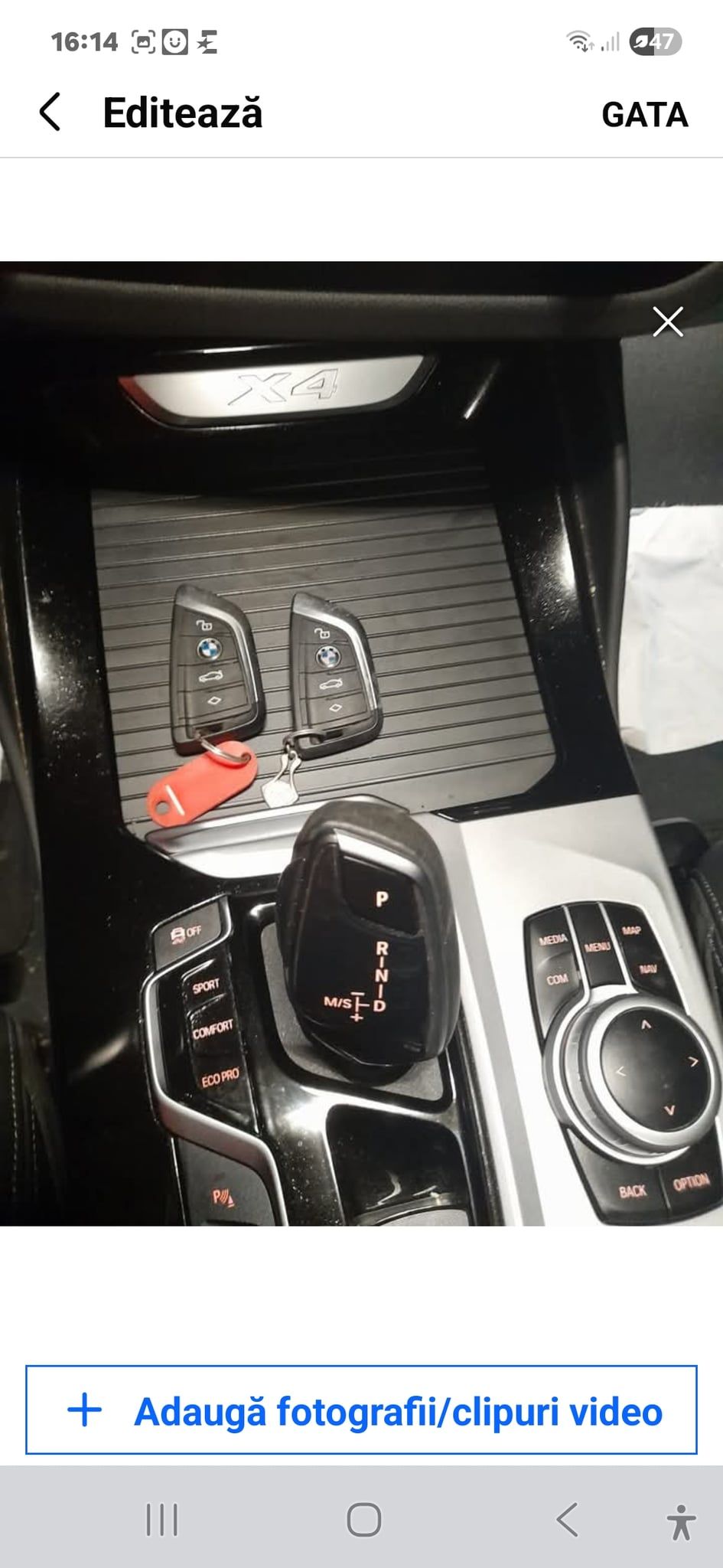 Vând BMW x4 2020 mild hibrid diesel, 2000cc, 49500 km - 8