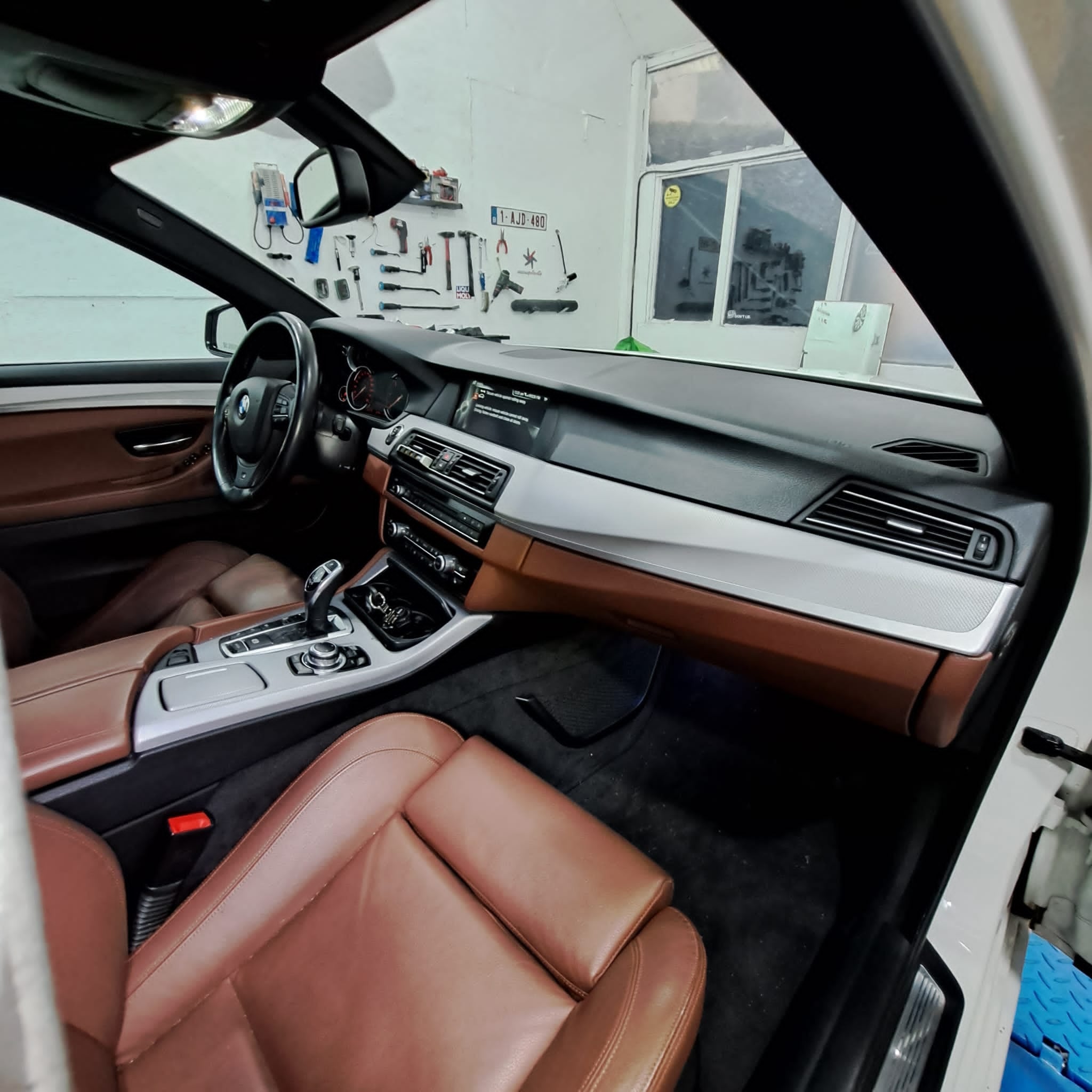BMW Seria 5 F10 525 diesel xdrive berlina sedan 2013 - al doilea proprietar - 128.000 km - 7